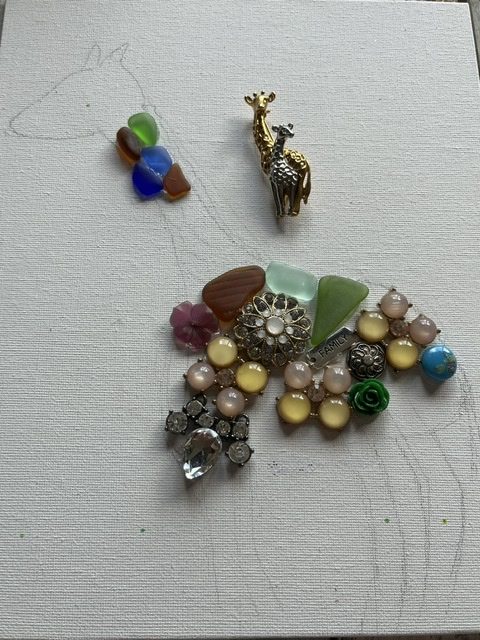 Giraffes and Rhinestones